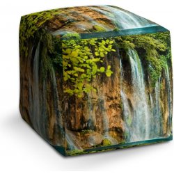 Sablio taburet Cube vodopád 2 40x40x40 cm