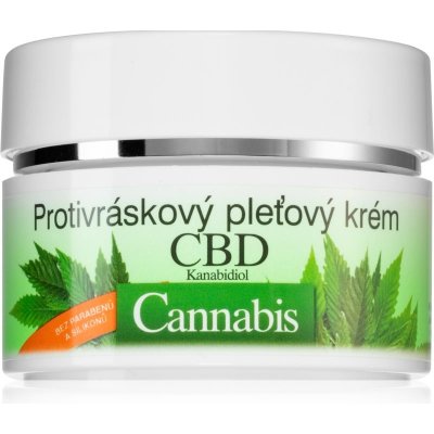 Bione Cosmetics Protivráskový pleťový krém CBD Kanabidiol 51 ml