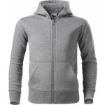 Malfini mikina Trendy Zipper tmavě šedý melír – Sleviste.cz