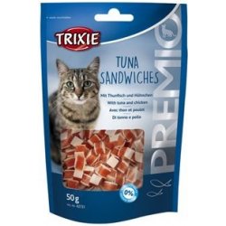 Trixie GmbH a Co.KG Trixie Premio Tuna Sandwiches tuňák kuřecí kočka 50 g