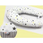 Matýsek Kojící polštář Standard HVĚZDY ŽLUTÉ COLORMIX minky – Sleviste.cz