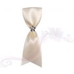 Paris Dekorace Svatební vývazky se stříbrnou kytičkou – Zboží Dáma