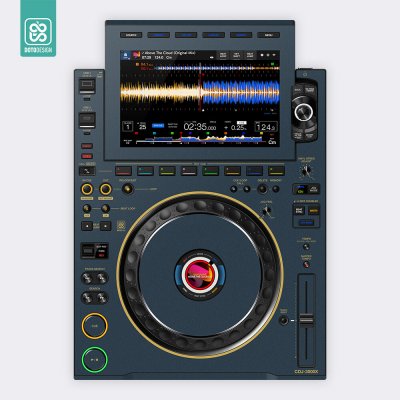 Doto Design Skin CDJ 3000X Mash Up Naval – Zboží Živě