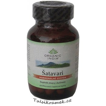 Organic India Šatavari 60 kapslí