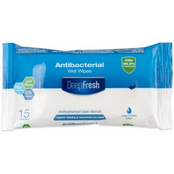 Deep Fresh Ubrousky antibakteriální 15 ks