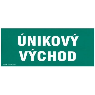 Samolepka Únikový východ – Hledejceny.cz