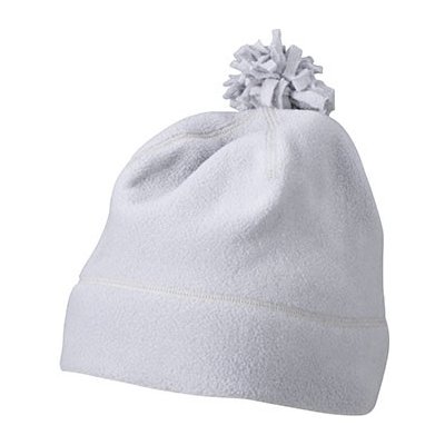 Microfleece CAP WITH POMPON MB7946 světle šedá – Hledejceny.cz