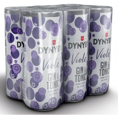 Dynybyl Violet gin & tonic 24x250ml 6%