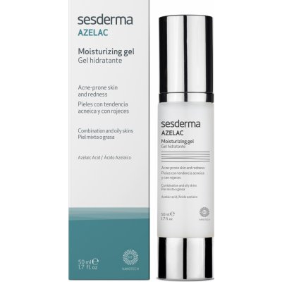 Sesderma Azelac hydratační gel na rozšířené a popraskané žilky (Acne-Prone, Erythemal Skins With Redness) 50 ml – Hledejceny.cz