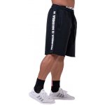 Nebbia šortky s pruhy 177 černé – Zboží Mobilmania