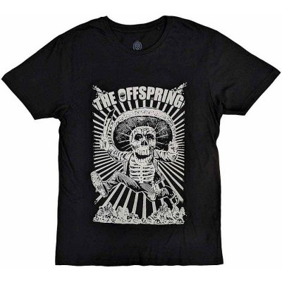 The OffSpring tričko Jumping Skeleton black – Sleviste.cz