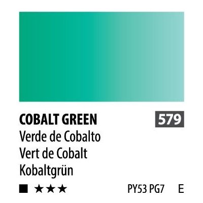 Cobalt Green 579 PWC Extra Fine Artists Water Color ShinHan – Hledejceny.cz