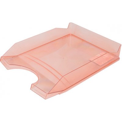 Office Products kancelářský odkladač A4 PS-PP transp. červený – Zboží Mobilmania
