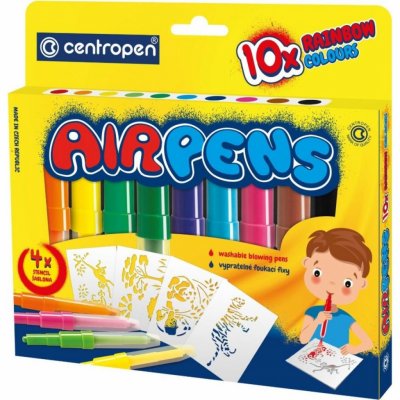 Centropen Air Pens Rainbow 1500 10 ks