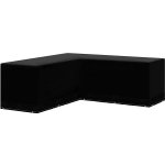 SHUMEE Plachta na zahradní nábytek ve tvaru L 12 oček 250 × 250 × 90 cm – Hledejceny.cz