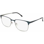 Fielmann BD 442 CL Pány-Brýle včetně čoček Celoobrubové Hranatý Kov-rámy ocelová modrá – Sleviste.cz