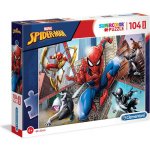 Clementoni Spider-Man MAXI 104 dílků – Zboží Mobilmania