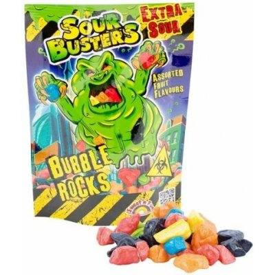 Sour Busters Bubble Rock kyselé žvýkačky 50 g – Zboží Dáma