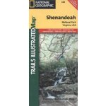 Shenandoah národní park Virginia turistická mapa GPS komp. NGS – Sleviste.cz