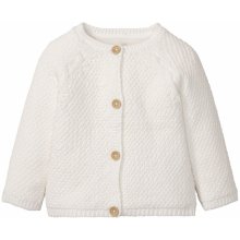 LUPILU® Dívčí pletený svetr BIO bílá