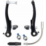 Čelisťové brzdy V-Brake iBike černé 110 mm oboustranné – Zboží Mobilmania