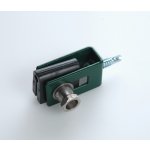 Příchytka plotového panelu do zdi / kovu, zelená RAL 6005 – Zbozi.Blesk.cz