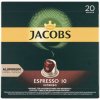 Kávové kapsle Jacobs Espresso Intenso 10 Nespresso 20 ks