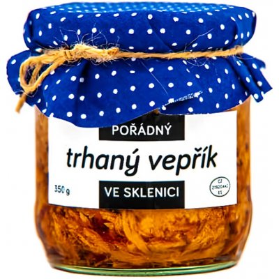 Pořádně ve sklenici Trhaný Vepřík 350 g – Hledejceny.cz