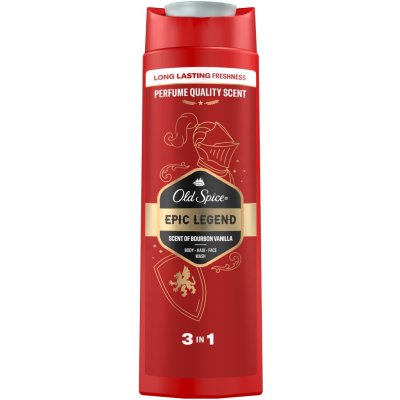 Old Spice Epic Legend sprchový gel na obličej, tělo a vlasy pro muže 400 ml – Hledejceny.cz