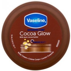 Vaseline Intensive Care Cocoa Glow Cream hydratační tělový krém 75 ml