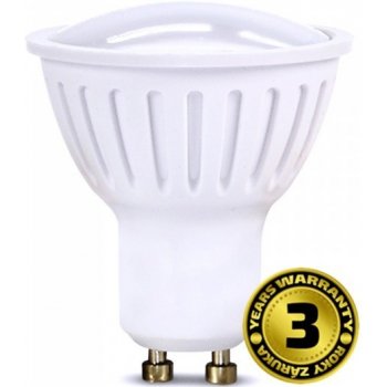 Solight LED žárovka bodová 5W GU10 3000K 400lm bílá