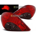 Zadní světla Peugeot 207 06-09 htb. - kouřové/červené LED – Hledejceny.cz
