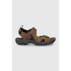 Keen Targhee III Open Toe Sandal M bison/mulch pánské kožené outdoorové sandály