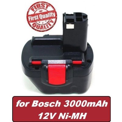 TopTechnology Bosch BAT043, BAT045, BAT046, BAT049, BAT120, BAT139 12V 3000mAh Ni-MH - neoriginální – Sleviste.cz