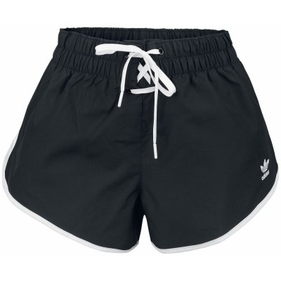 adidas kraťasy Originals dámské s aplikací high waist černá