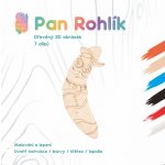 WoodBorn Pan Rohlík Dřevěná 3D omalovánka – Hledejceny.cz