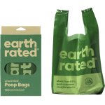 Earth Rated Sáčky na psí exkrementy bez vůně s uchem 1 role x 120 sáčků – Sleviste.cz