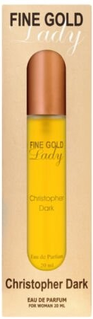 Christopher Dark Fine Gold Lady parfémovaná voda dámská 20 ml