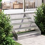 zahrada-XL Schodišťový stupeň 100 x 24 x 7 cm pozinkovaná ocel – HobbyKompas.cz