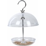Esschert Design Závěsné krmítko pro ptáky Round 21,5 x 15,5 cm plast transparentní – Hledejceny.cz