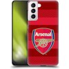 Pouzdro a kryt na mobilní telefon Samsung Pouzdro Head Case Samsung Galaxy S21 5G Arsenal FC Logo s pruhy