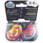 Canpol Babies symetrických silikon Neon Love Baby růžovo žlutá 2 ks – Sleviste.cz
