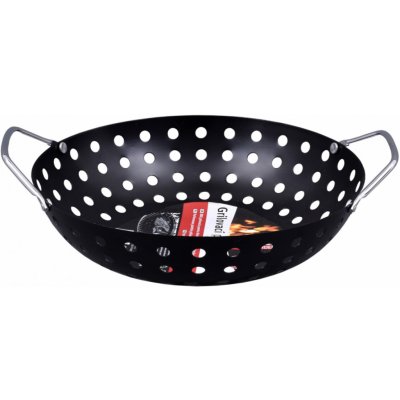 Nohel Garden Pánev děrovaná na smažení d28x10cm/BBQ – Zbozi.Blesk.cz