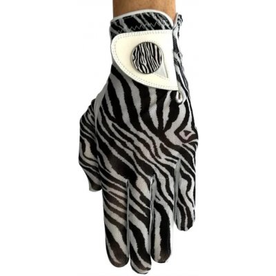 Best of Golf America Zeebra Womens Golf Glove černo/bílá levá L – Hledejceny.cz