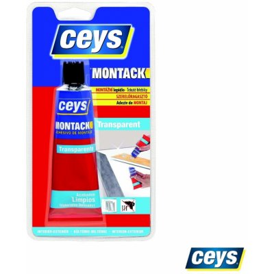 CEYS Montack Express montážní lepidlo 80g transparentní – Hledejceny.cz