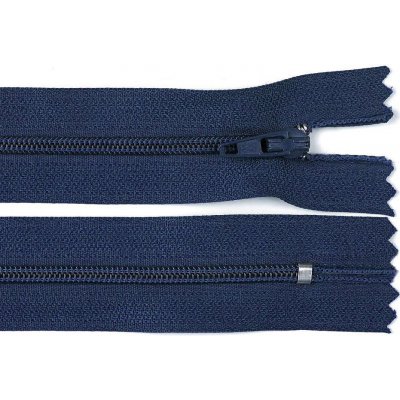 Prima-obchod Spirálový zip No 3 délka 20 cm autolock, barva 330 modrá tmavá – Zboží Mobilmania