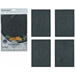 Centropen Antistress omalovánky Fantasia black 4 ks – Zboží Mobilmania