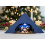 CENTROFLOR Vánoční dřevěný stojánek na ubrousky 65x130mm – Zboží Dáma