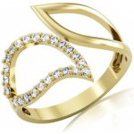 Couple prsten Talim zlato se zirkony 6610316 0 1 – Zboží Mobilmania