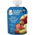 Gerber Natural kapsička jablko banán jahoda 90 g – Sleviste.cz